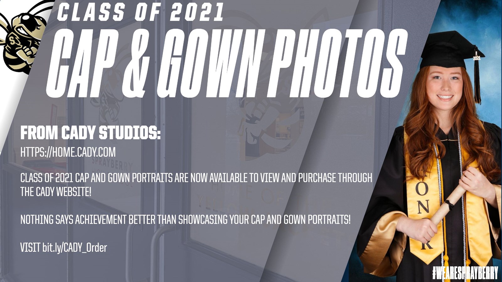 Cap & Gown Portraits - Sprayberry High School Class of 2021